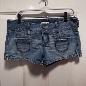 Y2K low rise shorts size 9